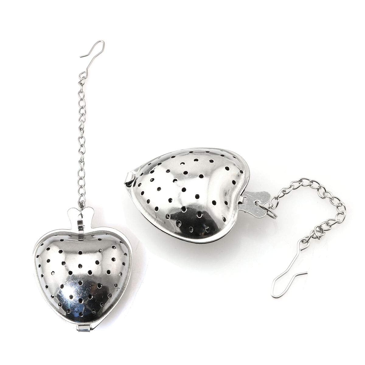 Heart Chain Tea Strainer 🩶